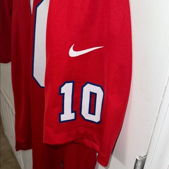 Nike Mac jones Red Jersey with White and Blue Details - Picture 9 of 15